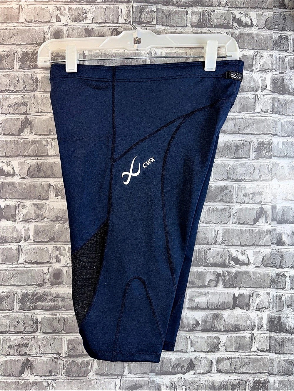 CW-X Endurance Generator Athletic Leggings in Blue XL Like New